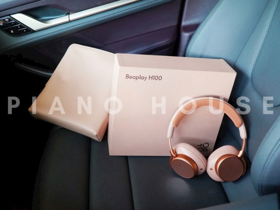 Cận cảnh Tai Nghe B&O Beoplay H100 Sunset Apricot (Openbox) tại Piano House